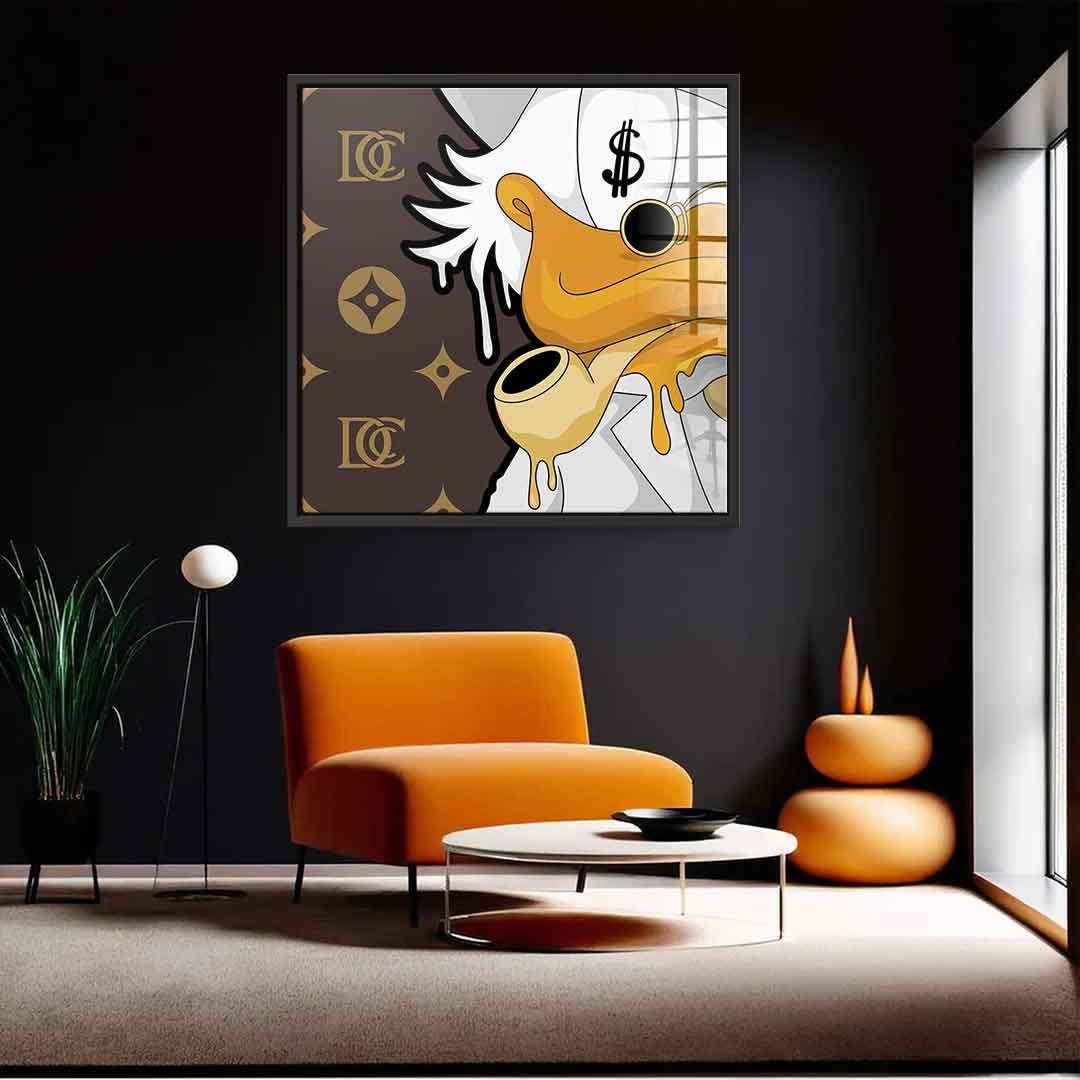 Melting Dagobert - square edition - acrylic glass