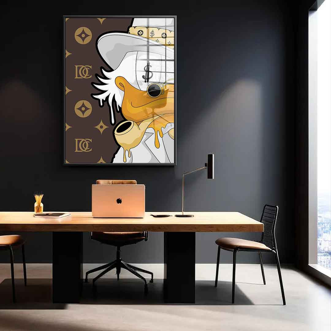 Melting Dagobert - Acrylglas