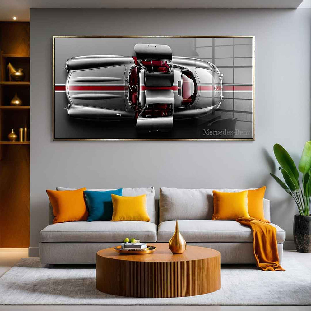 Mercedes-Benz 300 SL Gullwing Acrylglasbild – Ansicht 3