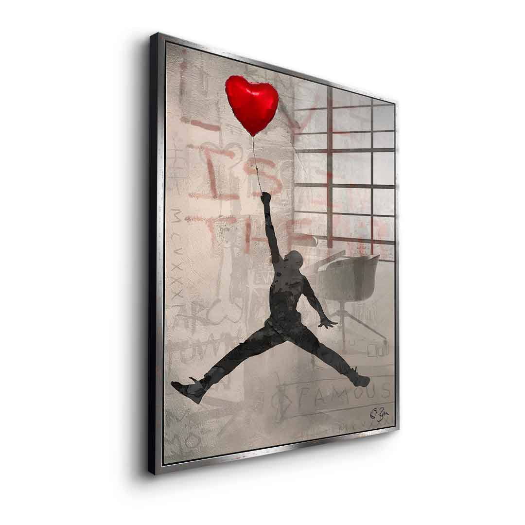 Sneaker Love - Acrylglas