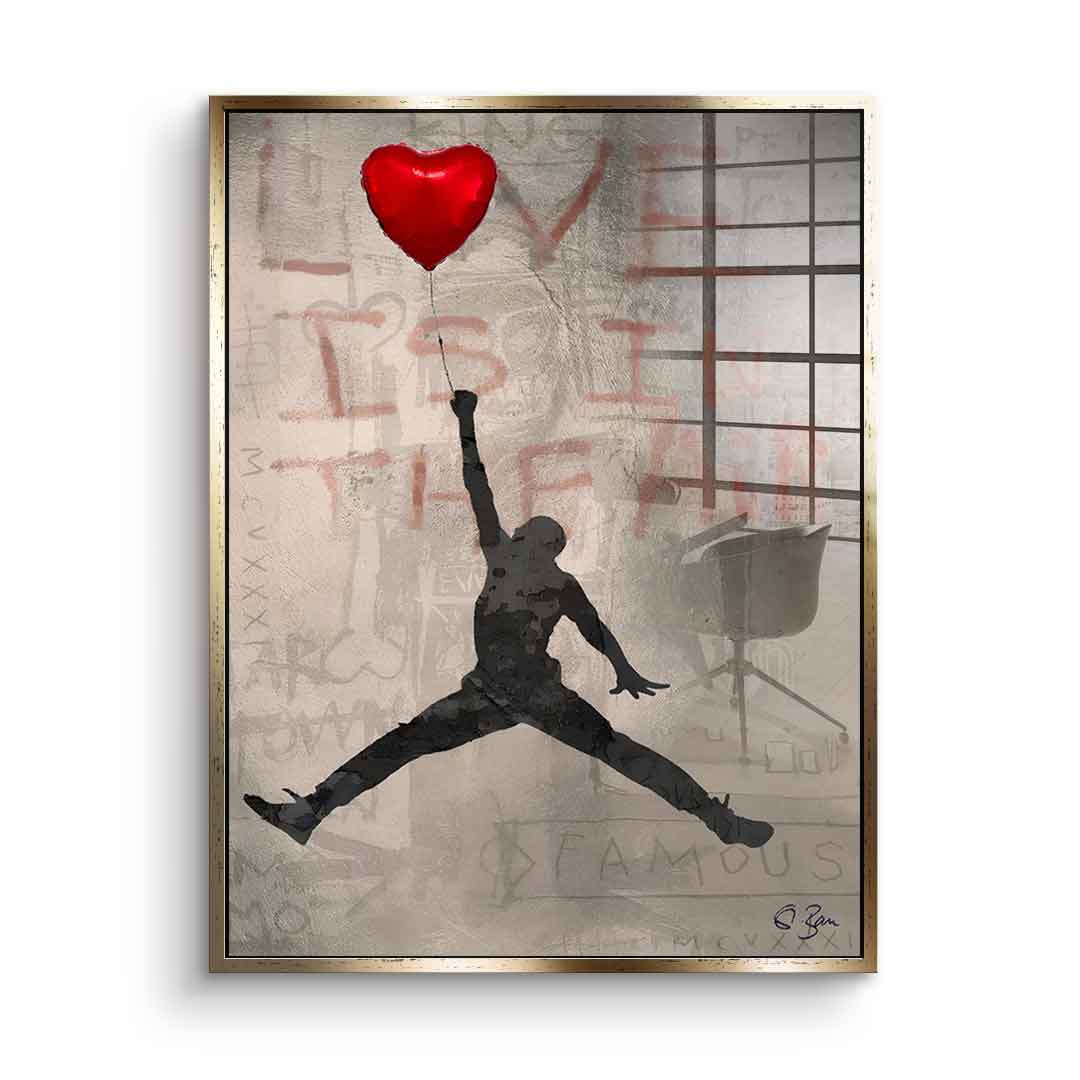 Sneaker love - acrylic glass