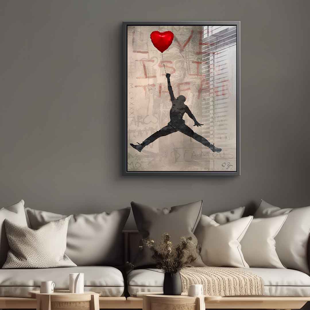 Sneaker love - acrylic glass