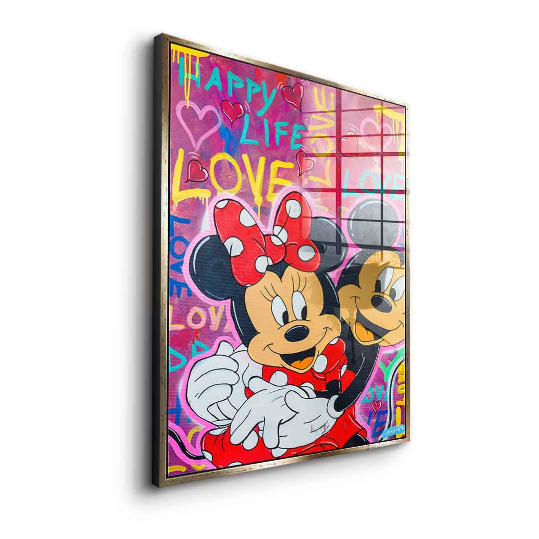 Happy Life - Acrylglas