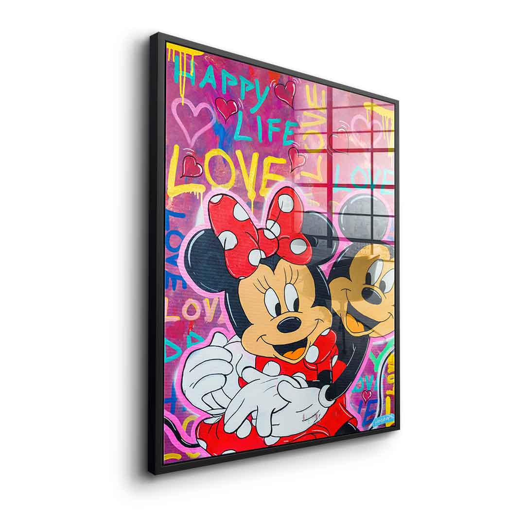 Happy Life - Acrylglas
