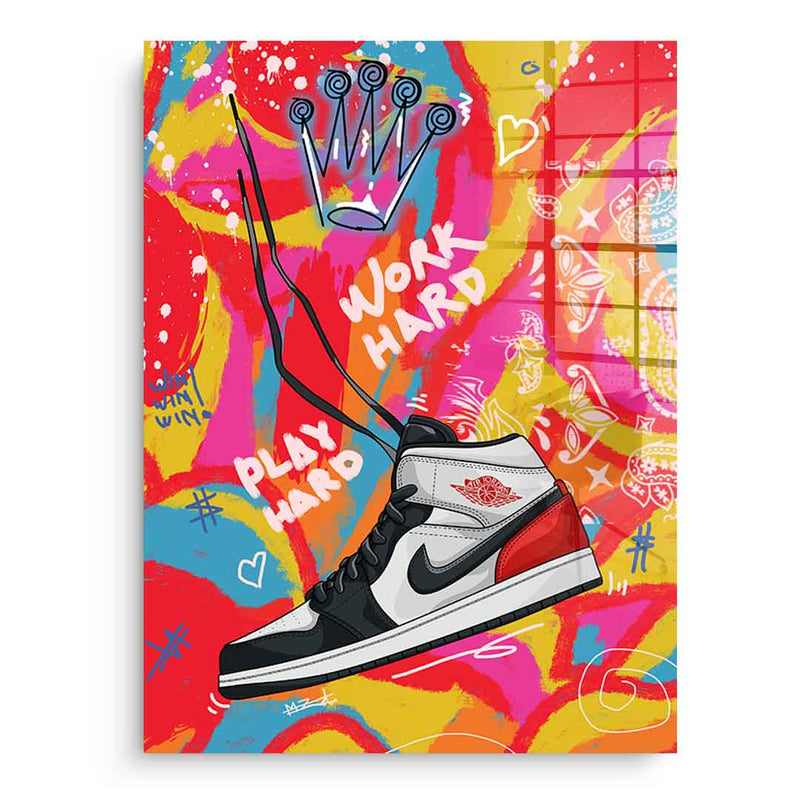 Mj Mhicago Pop Art - Acrylglas
