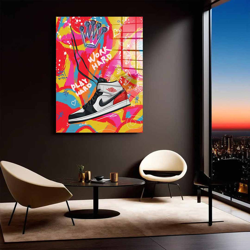 Mj Mhicago Pop Art - Acrylglas