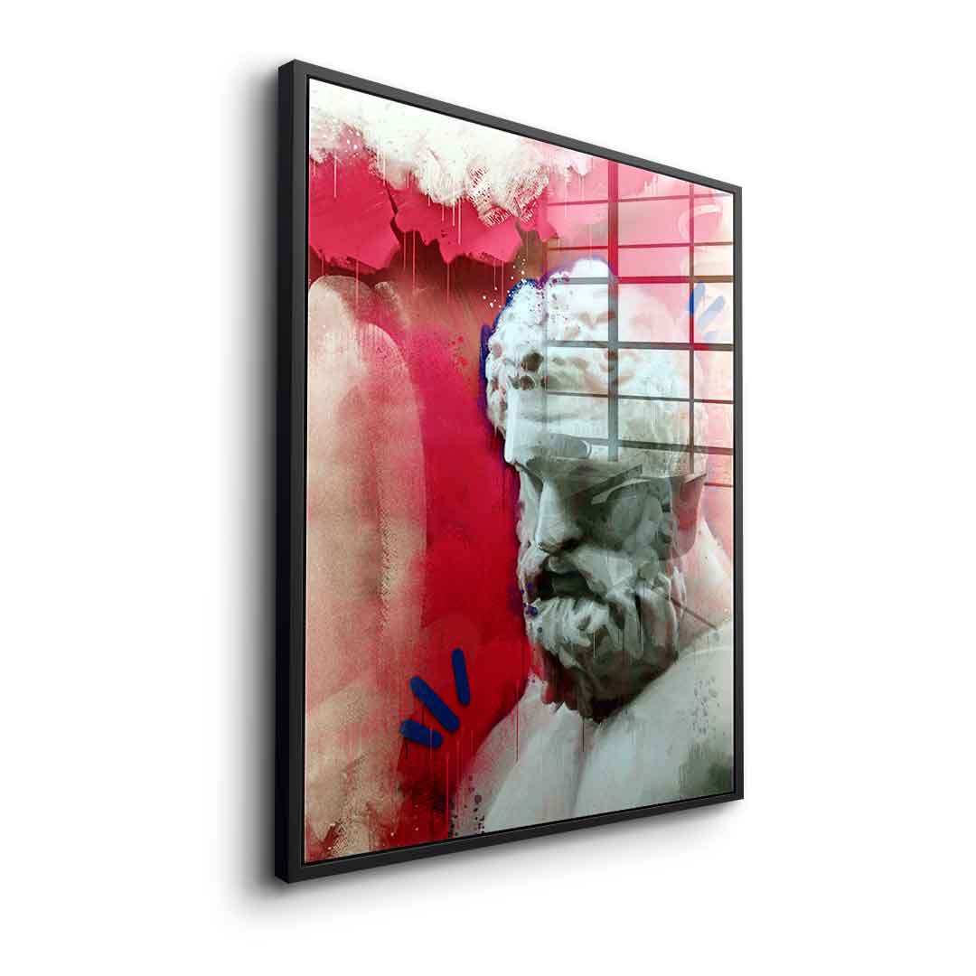 Modern hero - acrylic glass