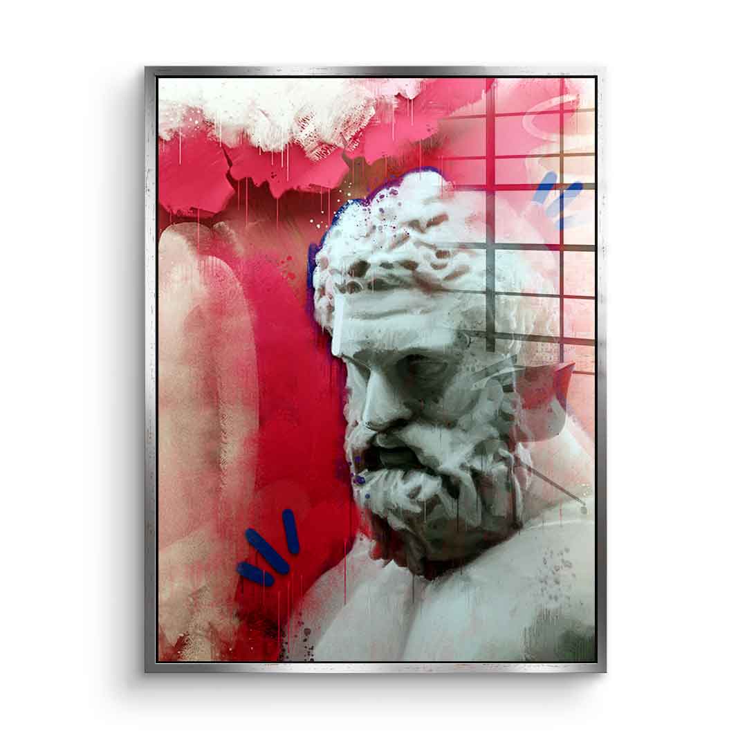 Modern hero - acrylic glass