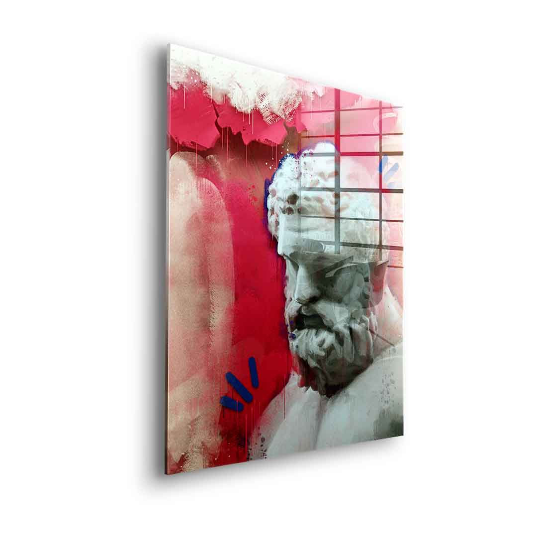 Modern hero - acrylic glass