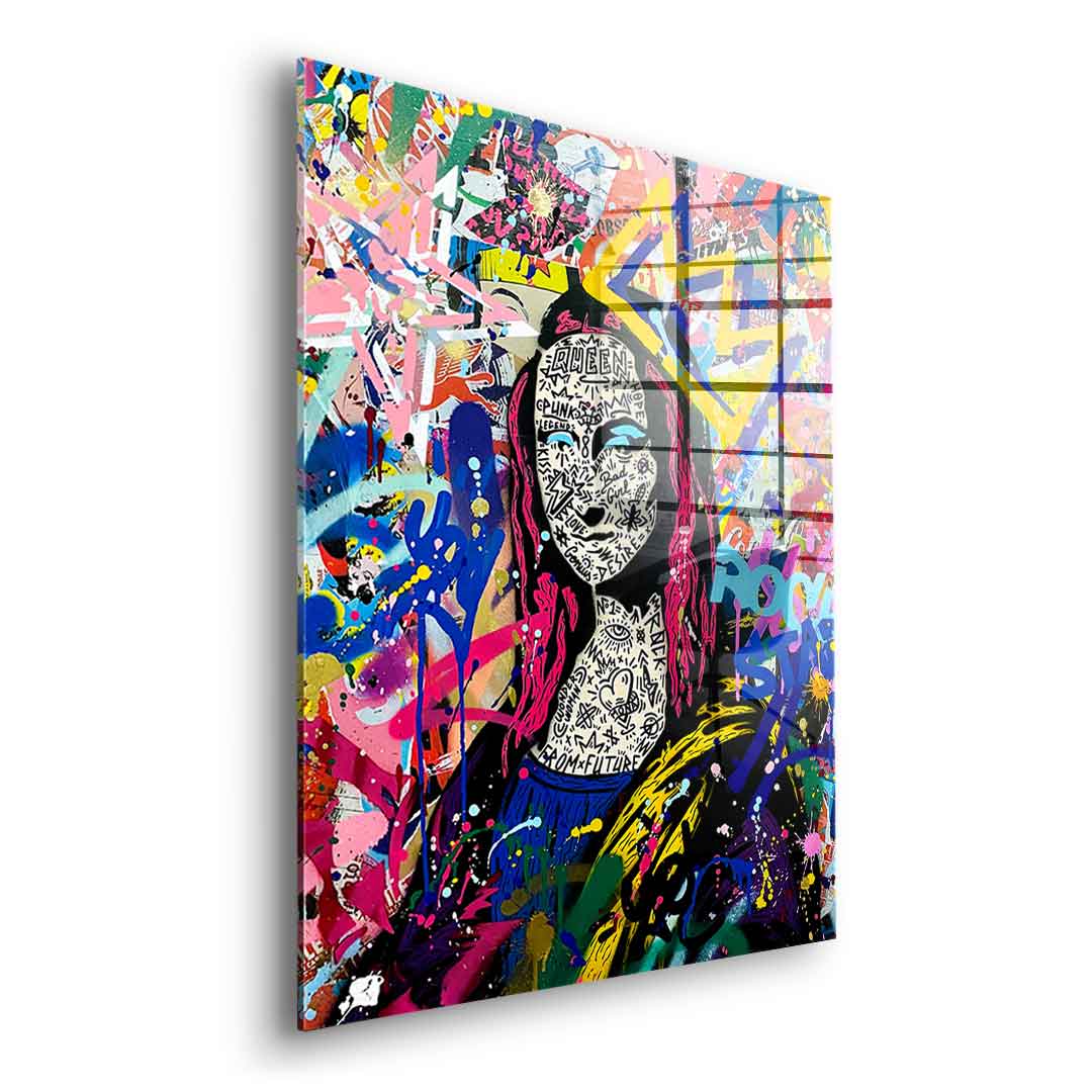 QUEEN MONA OK - Acrylglas