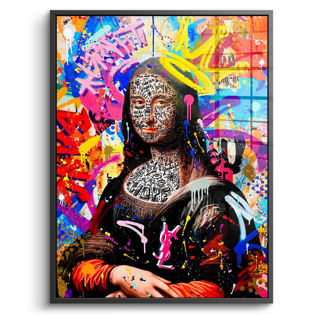 Queen Mona - acrylic glass