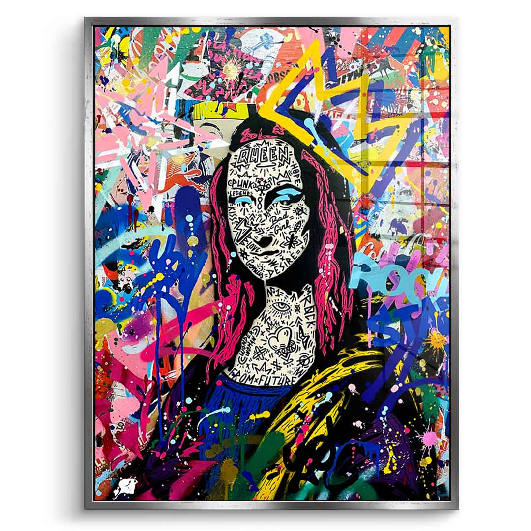QUEEN MONA OK - Acrylglas