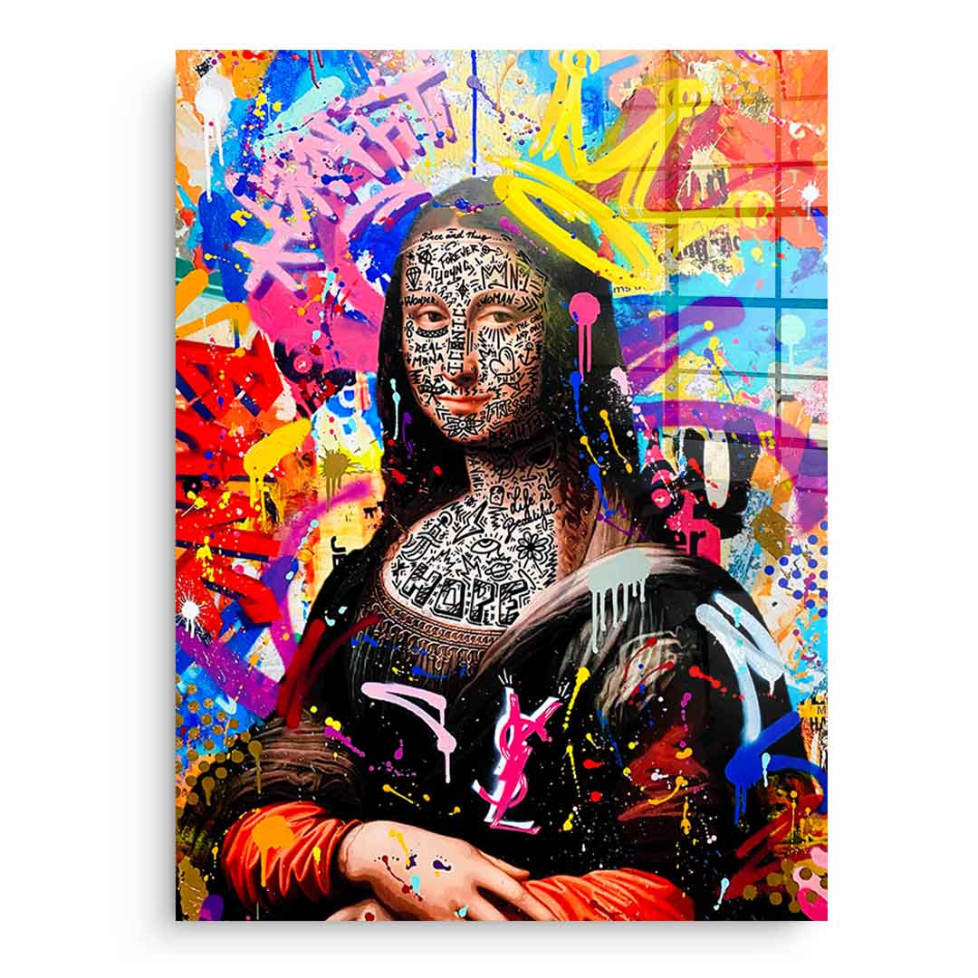 Queen Mona - acrylic glass
