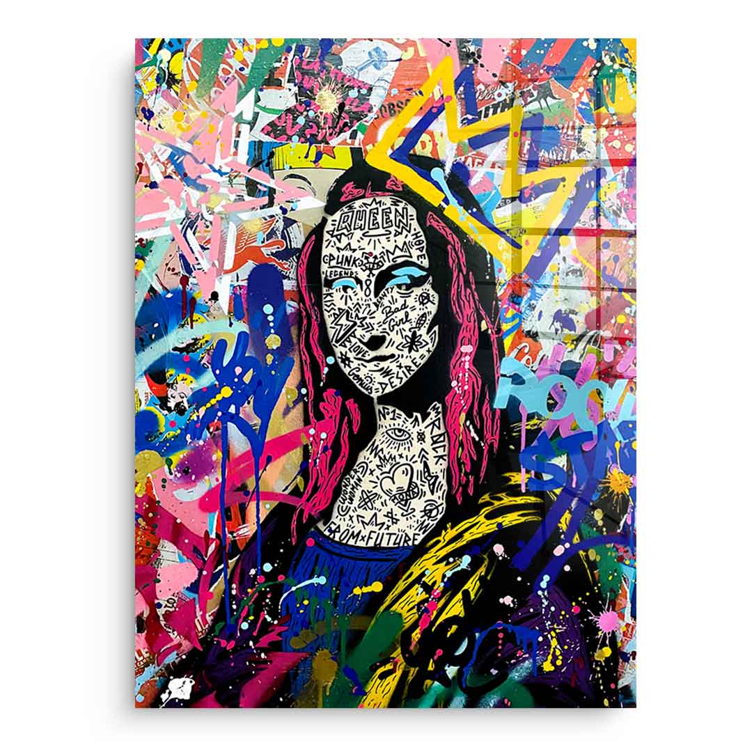 QUEEN MONA OK - Acrylglas