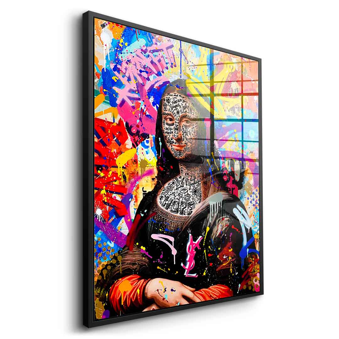 Queen Mona - acrylic glass