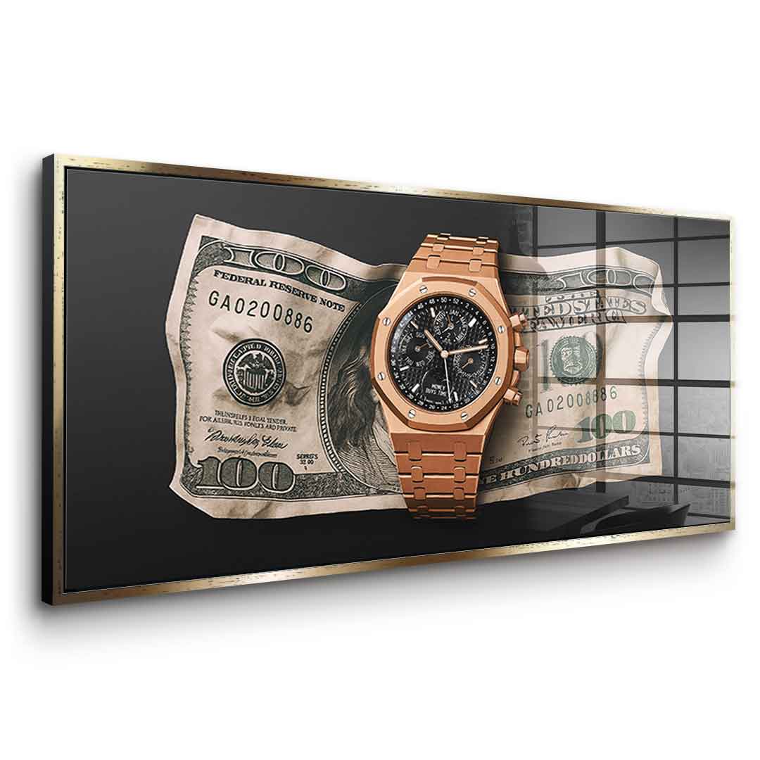 Money Buys Time - acrylic glass
