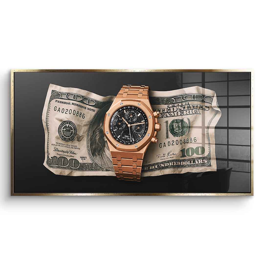 Money Buys Time - acrylic glass