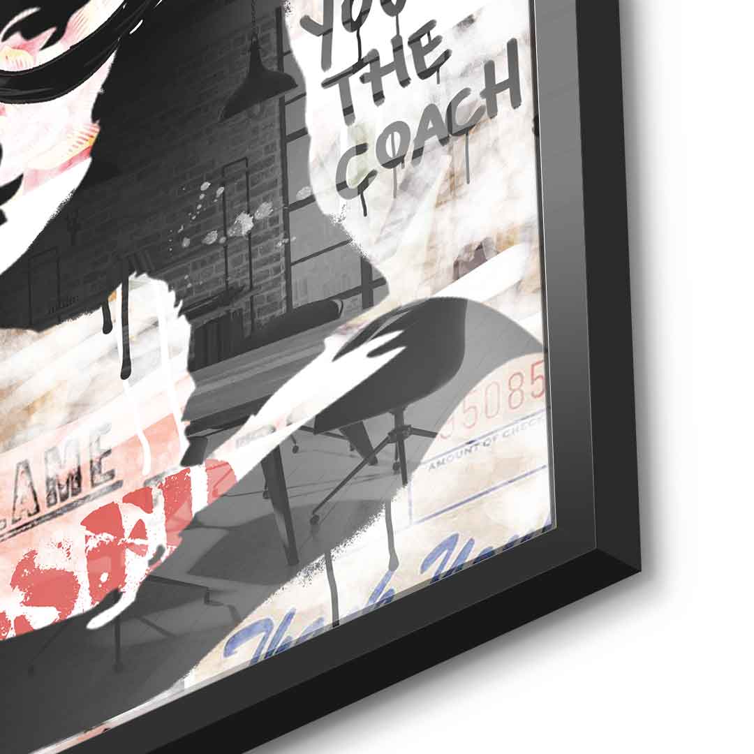 Money Lisa - acrylic glass