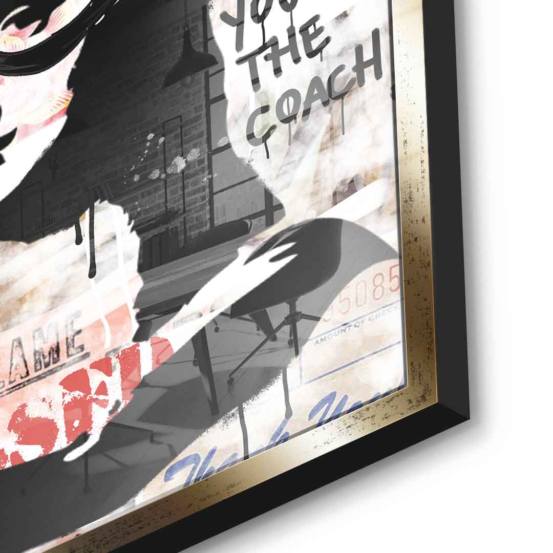 Money Lisa - acrylic glass