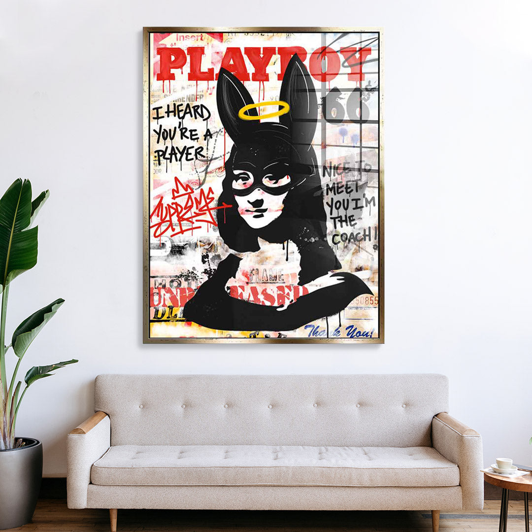 Money Lisa - acrylic glass