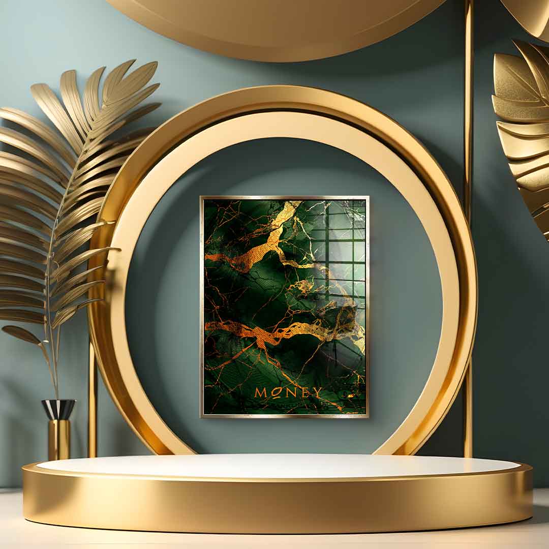 Money & Gold - acrylic glass