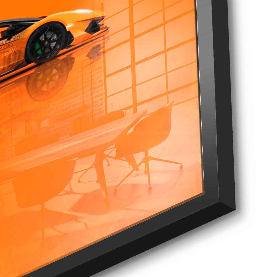 Money Easy Yellow - acrylic glass
