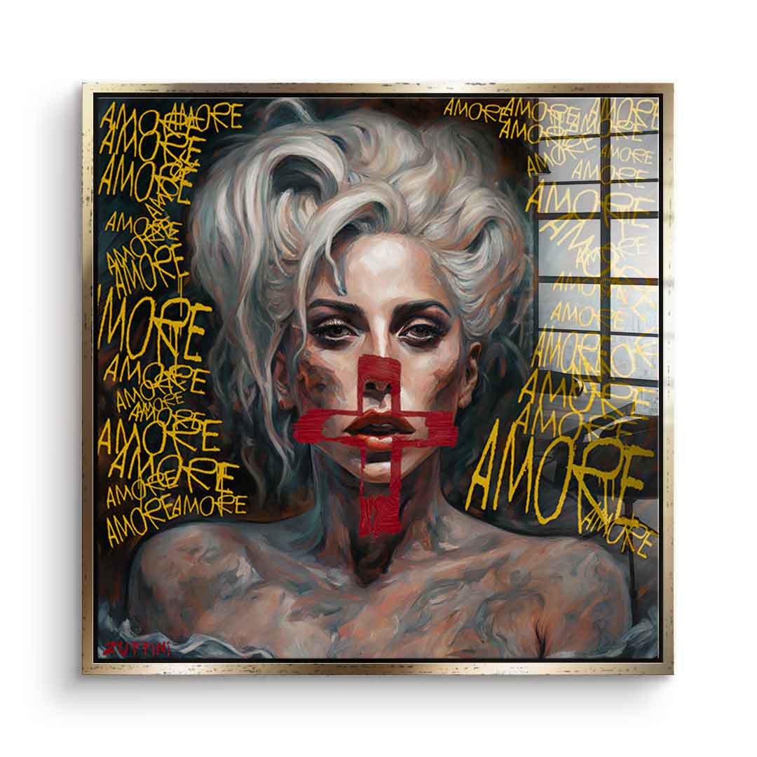 More amore - acrylic glass