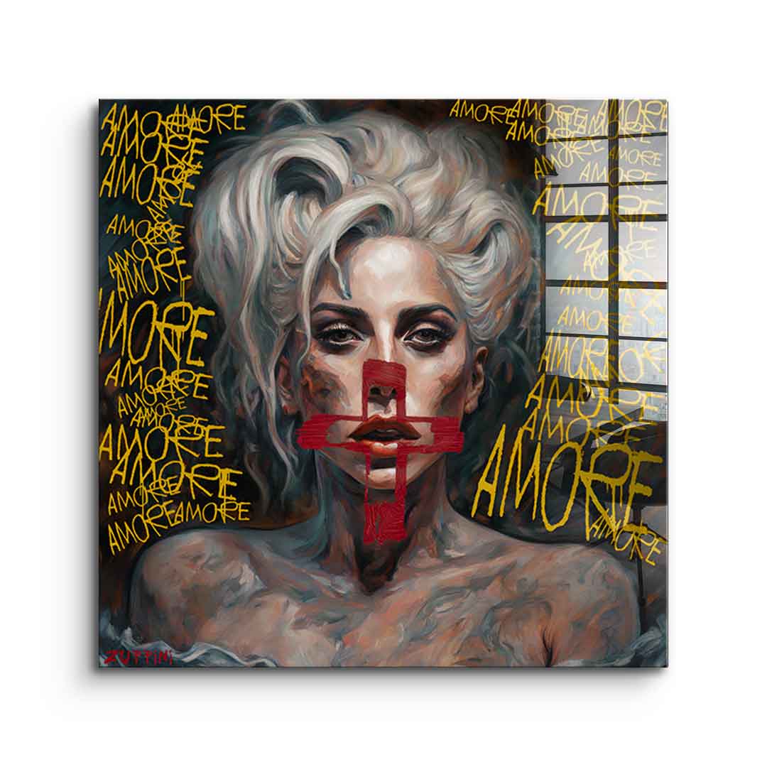More amore - acrylic glass