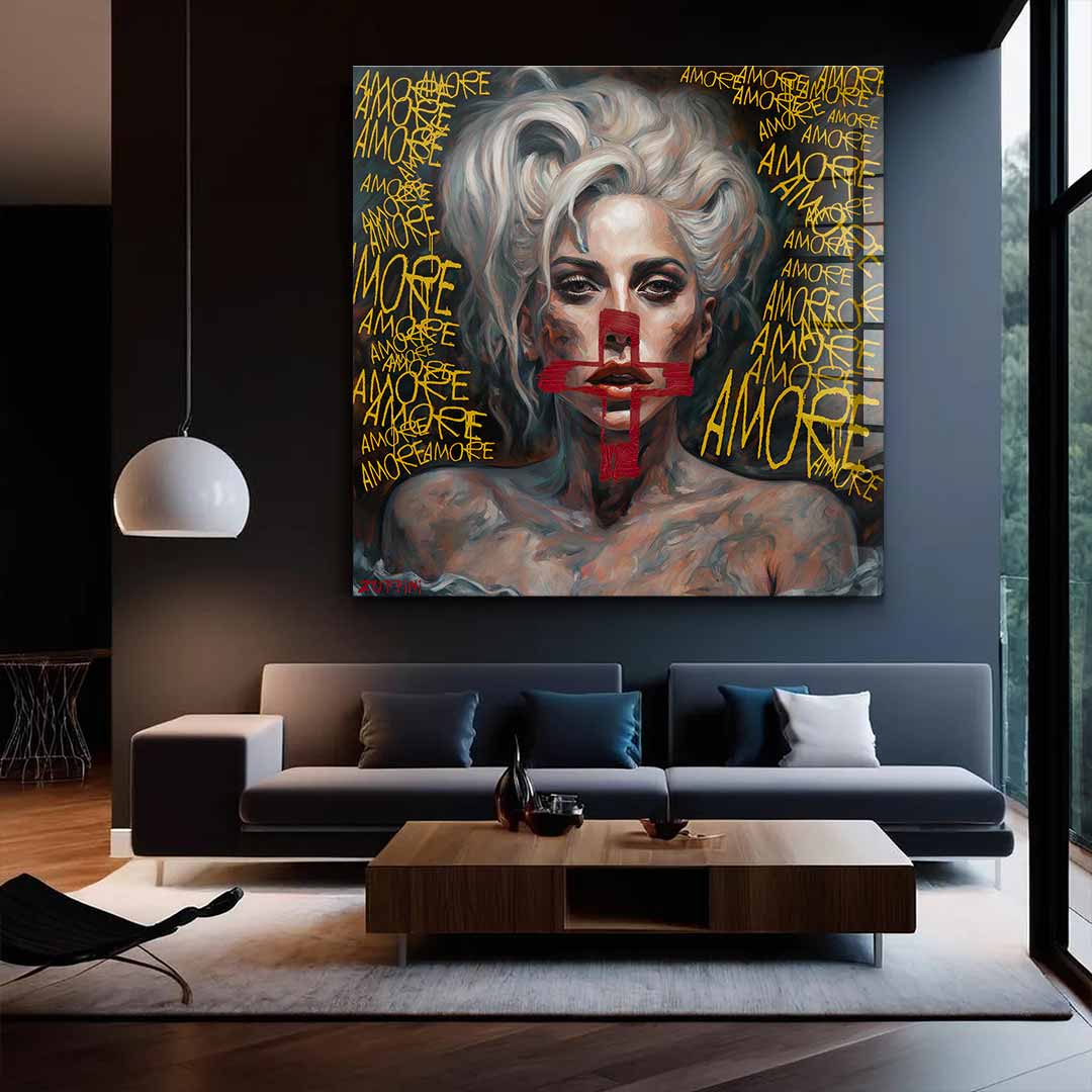 More amore - acrylic glass