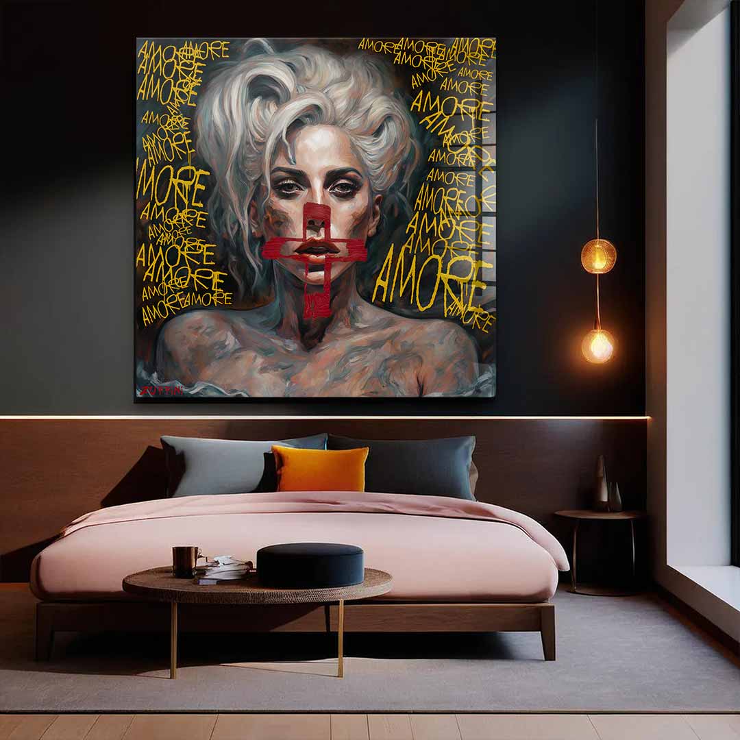 More amore - acrylic glass