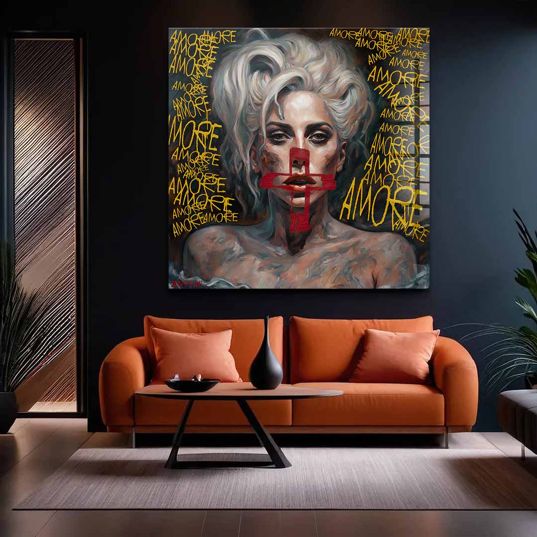More amore - acrylic glass