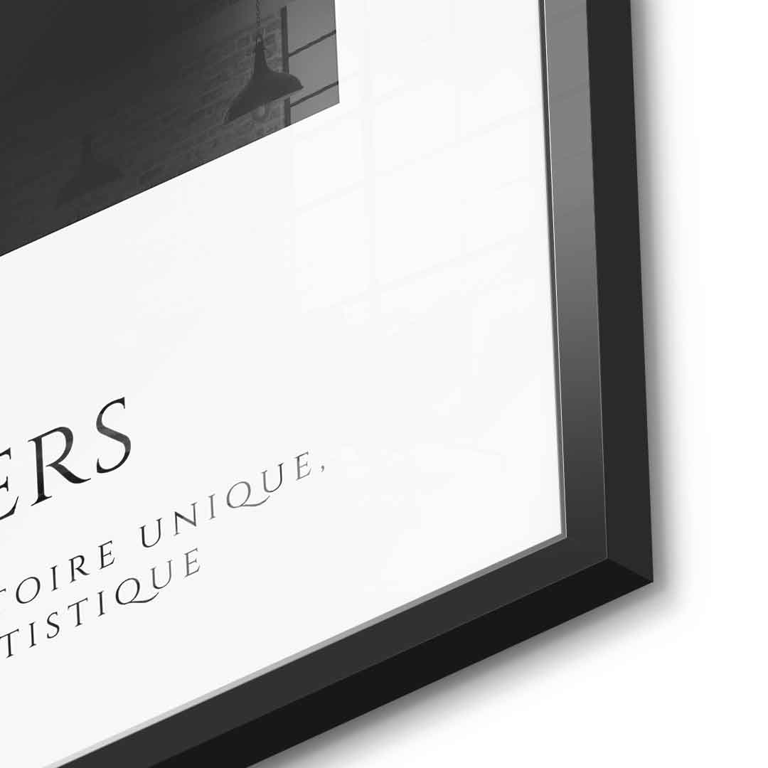 Mosaique de Papiers 3 - Acrylic glass