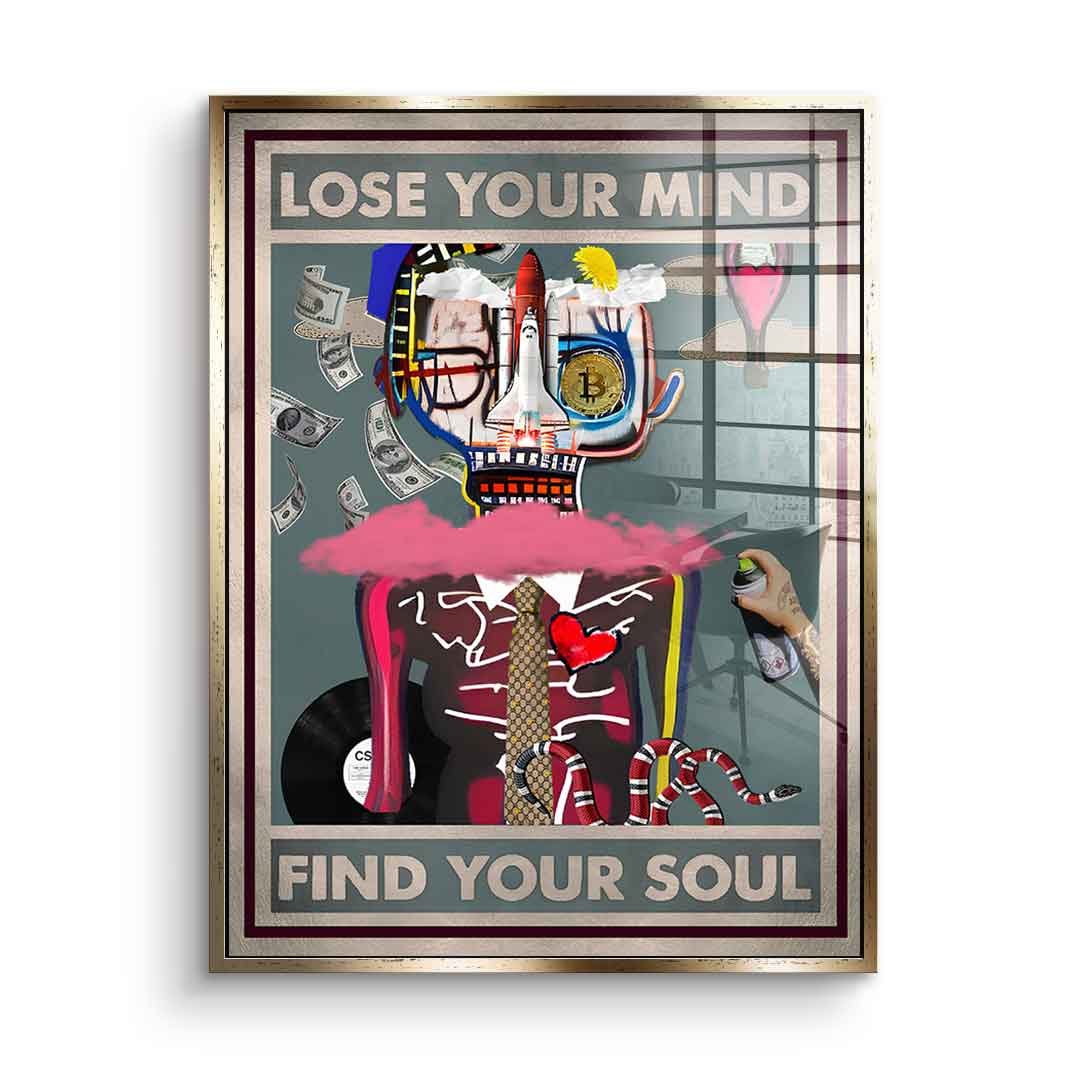 Mind Soul - Acrylglas