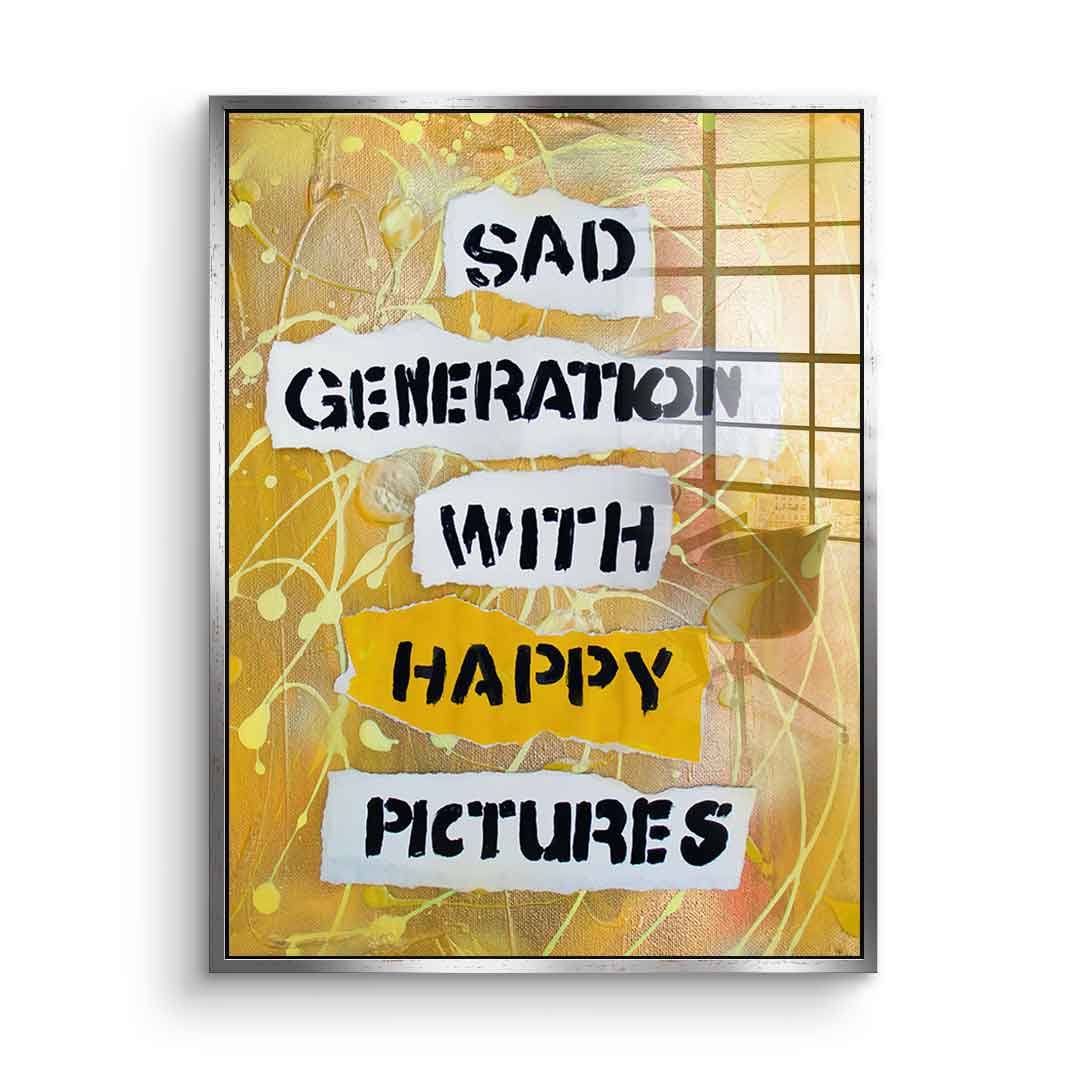 Sad Generation - Acrylglas