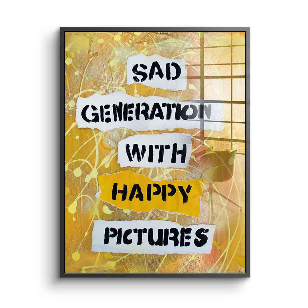 Sad Generation - Acrylglas