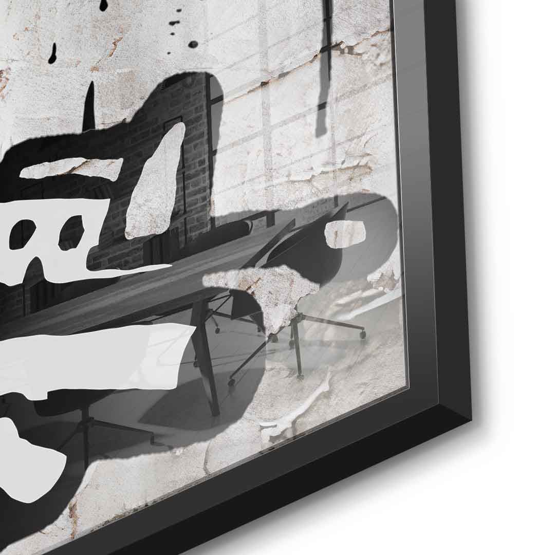 Mr. Millionaire gangster - acrylic glass