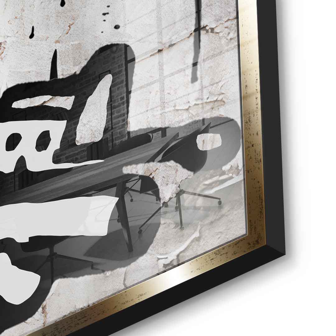 Mr. Millionaire gangster - acrylic glass