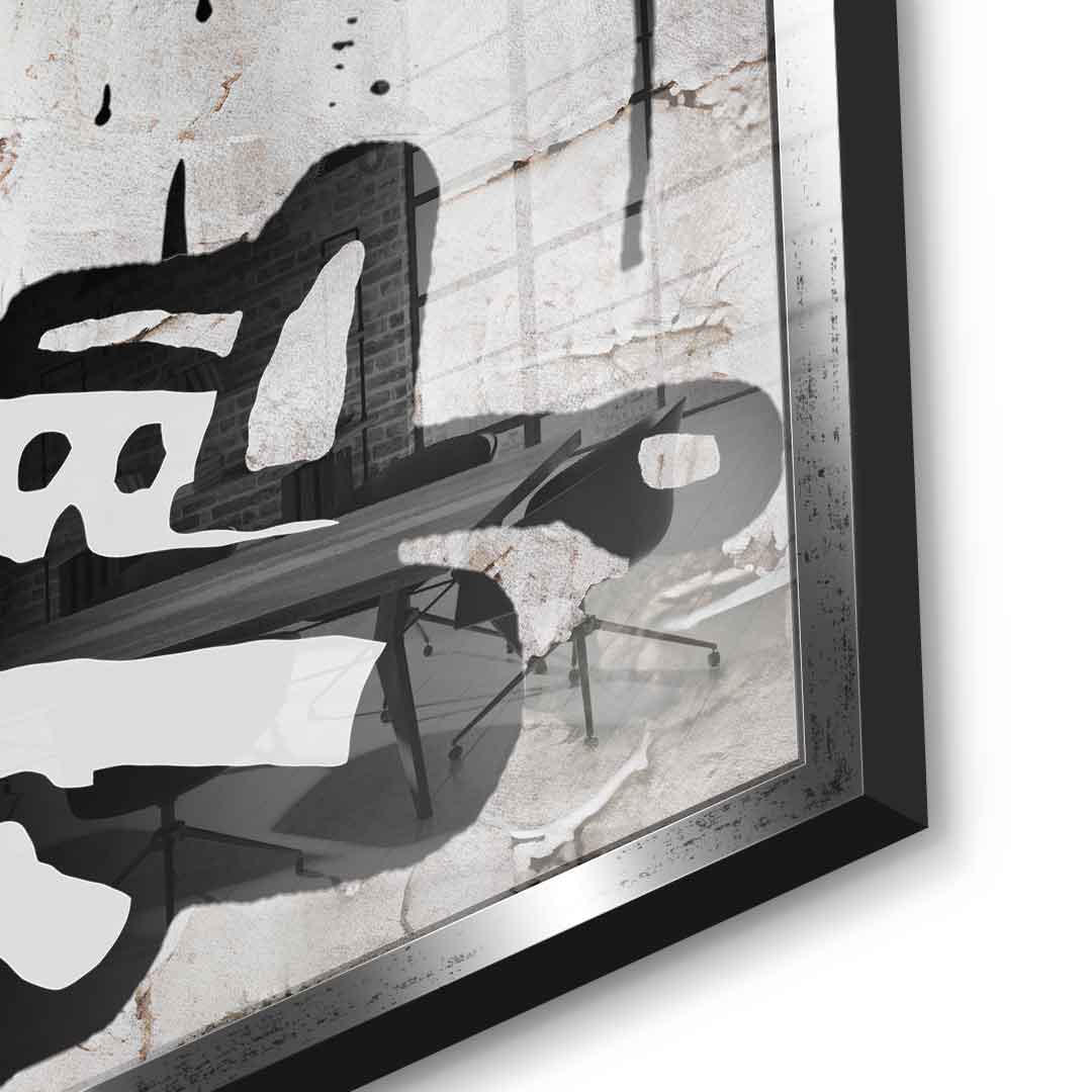 Mr. Millionaire gangster - acrylic glass