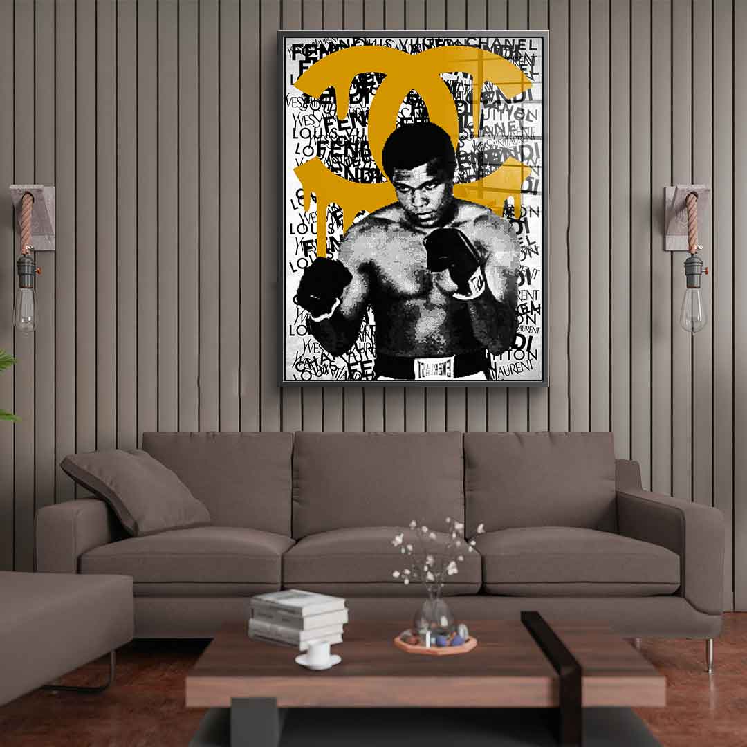 ALI BRAND (orange) - Acrylglas