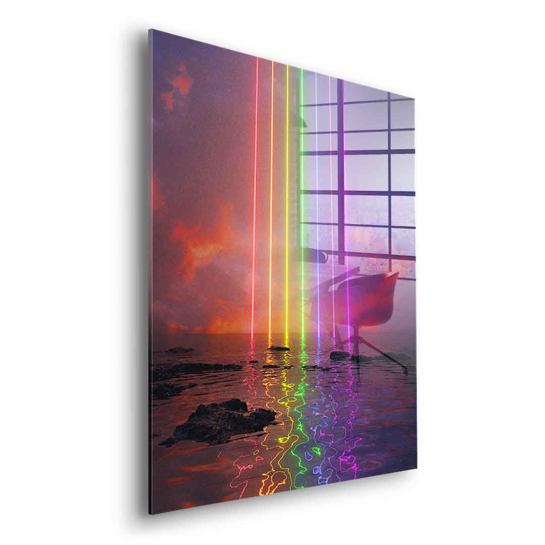 Neon Rainbow - Acrylglas