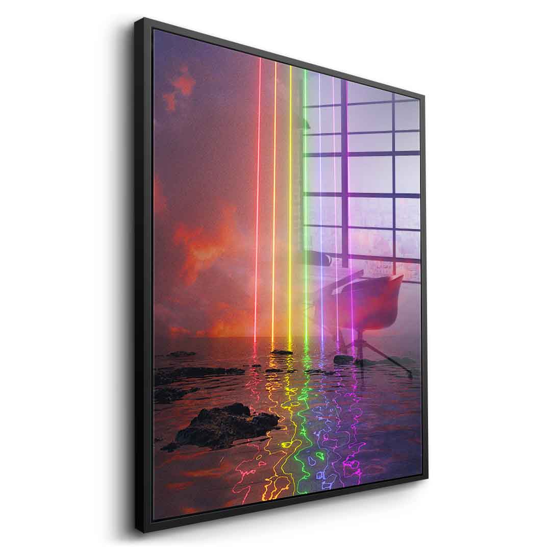 Neon Rainbow - Acrylglas