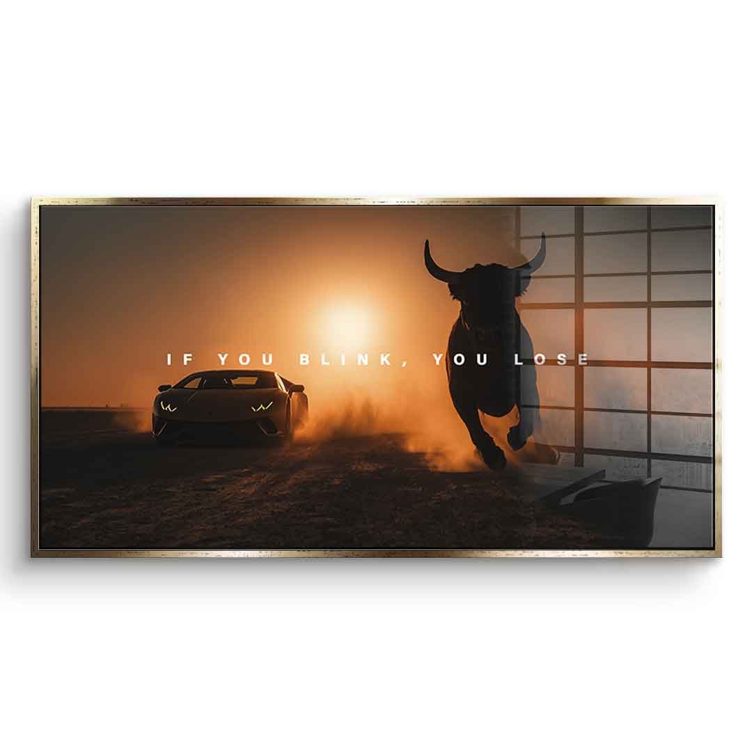 No Blink ( Lambo ) - Acrylglas
