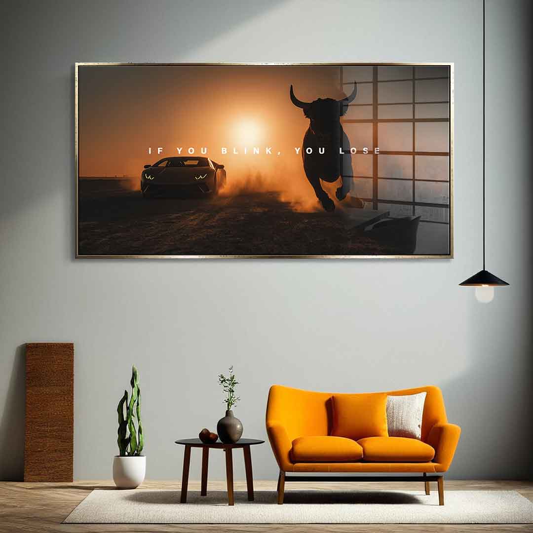 No Blink ( Lambo ) - Acrylglas