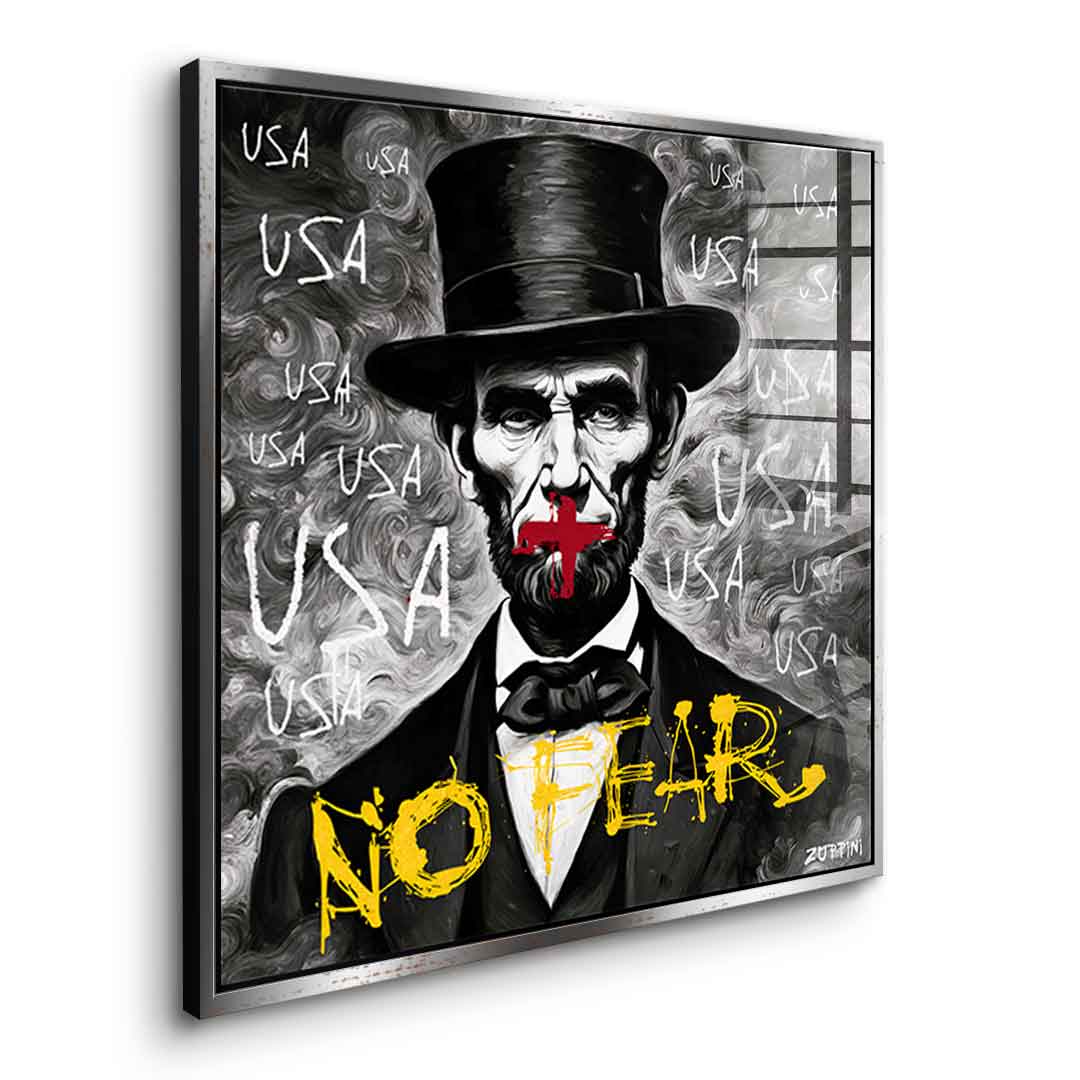 No Fear - acrylic glass