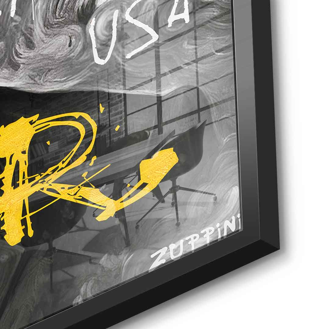 No Fear - acrylic glass