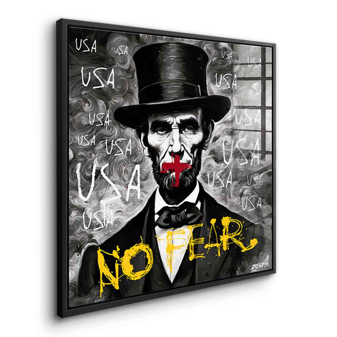 No Fear - acrylic glass