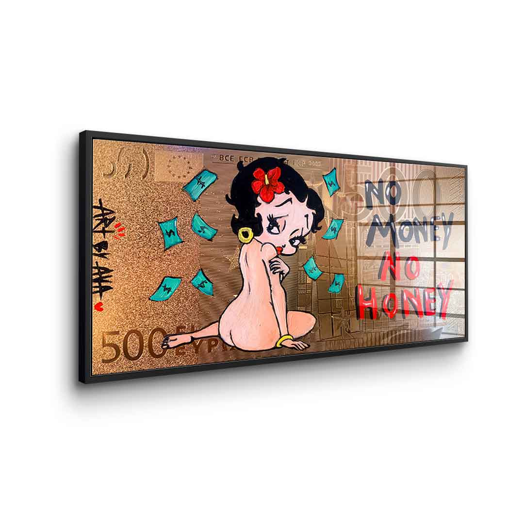 No money no honey #2 - acrylic glass