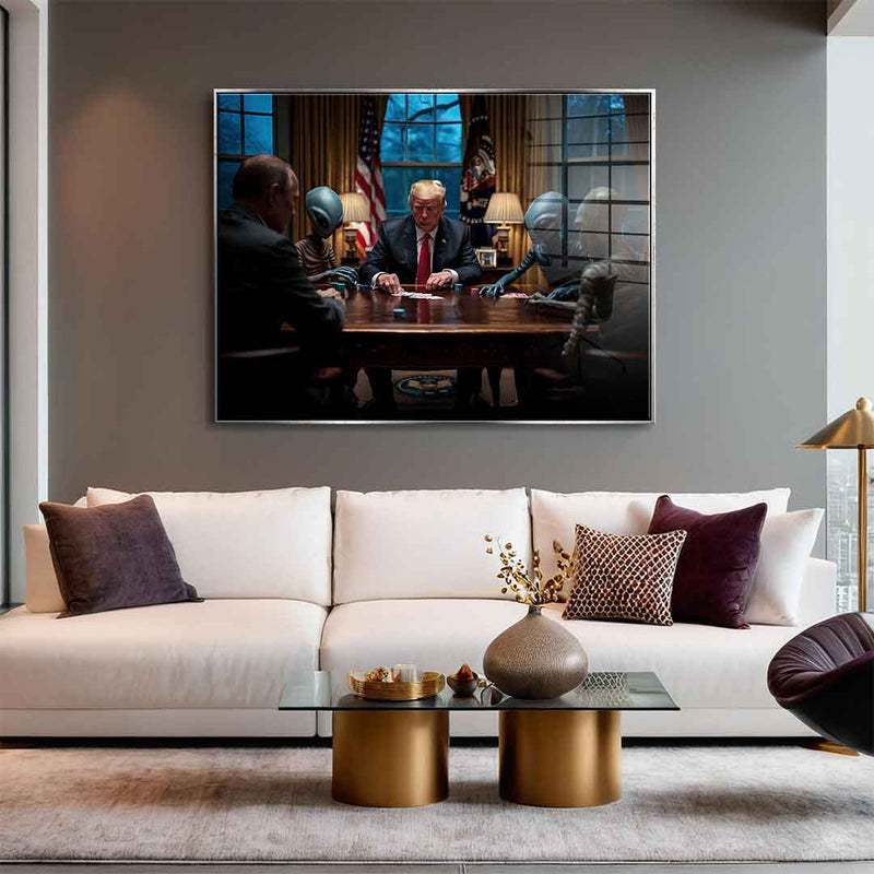 Oval office deal - acrylic glass