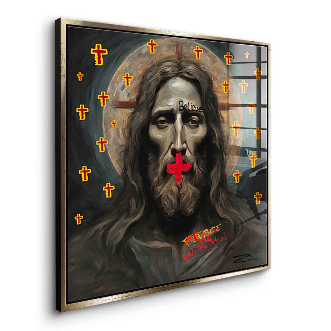 Peace Be With You - Acrylglas