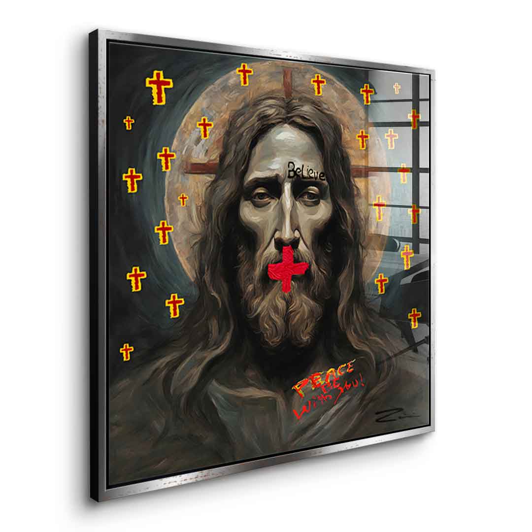 Peace Be With You - Acrylglas